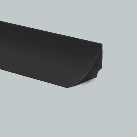 Douche Afdichtingsstrip voor natte ruimte, Water Barrier en Drempel, Zwart