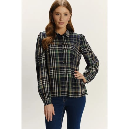 Zijdeachtig Blouse Met Lichte Korte Mouwen Dames Greenpoint