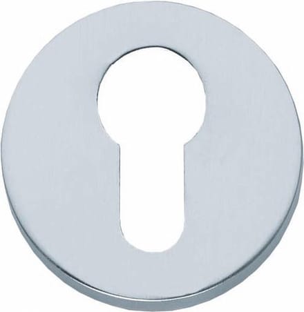 Intersteel Rozet profielcilindergat rond verdekt chroom mat