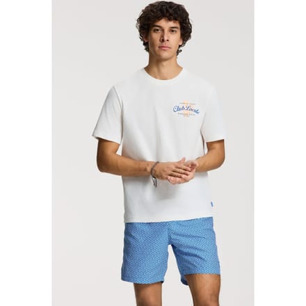 Shiwi Liam Regular T-shirt Paradise White Taglia: M | Pantaloncini Outlet | Uomo | Bianco
