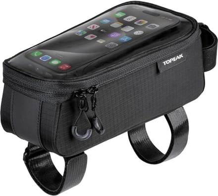 Fiets frame tas met waterdichte telefoonhouder en opbergvakken