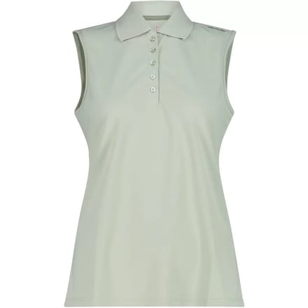 Cmp 3t59776 Mouwloze Polo Groen 2XS Vrouw