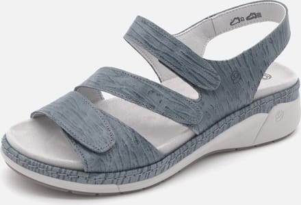 Suave Dames Sandaal - 1809T2 Jeansblauw - Maat 39