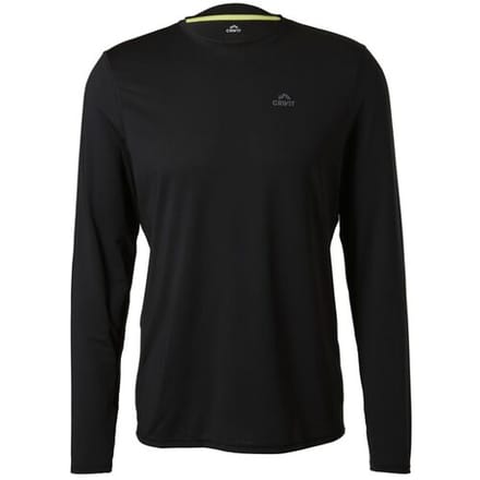 CRIVIT Heren sportshirt (Zwart, S)