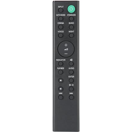 Luidspreker Controller Afstandsbediening Vervanging voor Sony HTS100FHTSF200HTSF150 black