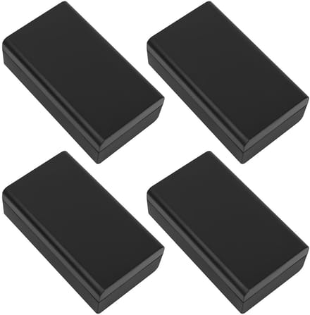 Waterdichte ABS Plastic Elektronische Doos - 4 Pack Projectdozen voor Buiten, Oppervlakte Bevestigd, DIY Oplossingen