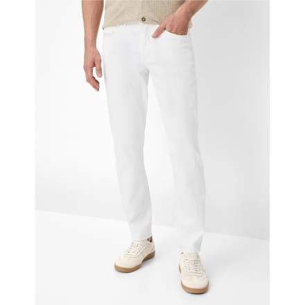 Brax Heren Jeans  Style CADIZ WHITE, denim wit, maat 40/32