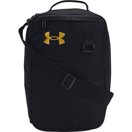 Under Armour Schoenentas met logo (Zwart/Metallic Goud)