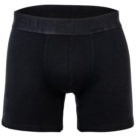 Superdry BOXER TRIPLE PACK Heren Onderbroek - Raven Black Marl