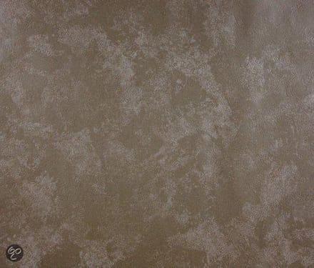 Dutch Wallcoverings Schuimvinyl - Chocoladebruin