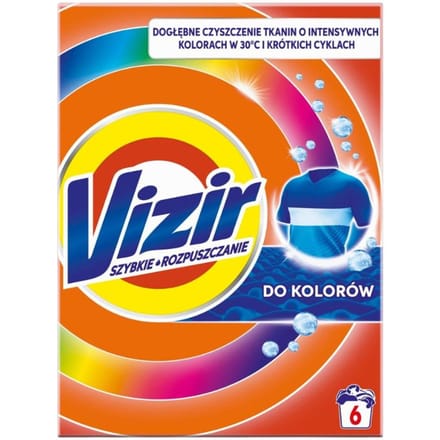 Lessive Vizir pour Linge de Couleur 330g (6 Lavages)