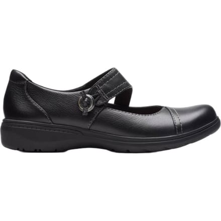 Clarks Carleigh Ray - dames ballerina - zwart - maat 41 (EU) 7 (UK)