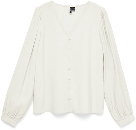 VERO MODA - VMLOUISA LS SHIRT WVN NOOS - Dames - Blouses
