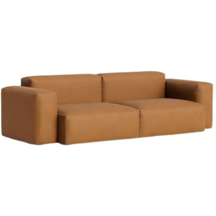HAY Mags Soft 2,5-zitsbankcombinatie 1 lage armleuning - HAYSenseCognac