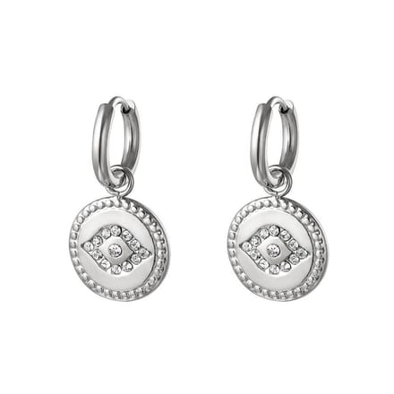 Oorbellen Kim - Yehwang - Oorbellen - One size - Zilver