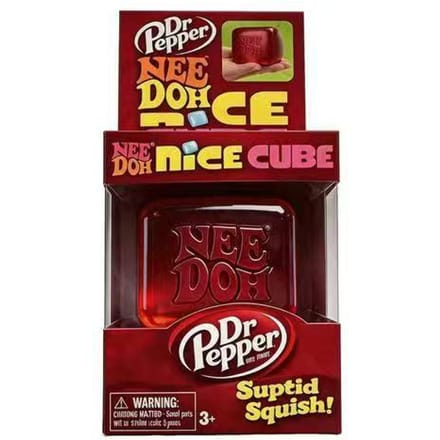 Needoh Nice Cube Sensorische Stressverlichter Fidget Tool voor Angst & Focus Bureau Sensorische Kubus voor Volwassenen & Kinderen