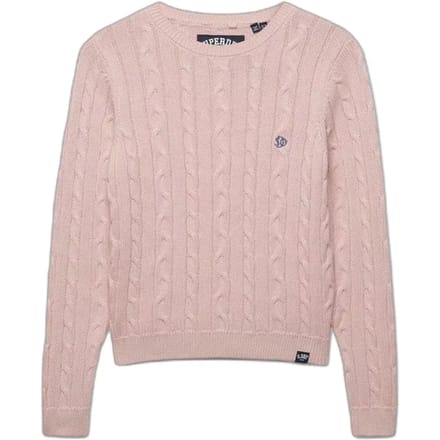 Superdry - Essentials SD&CO Kabelgebreide Trui - Dames - Sweaters