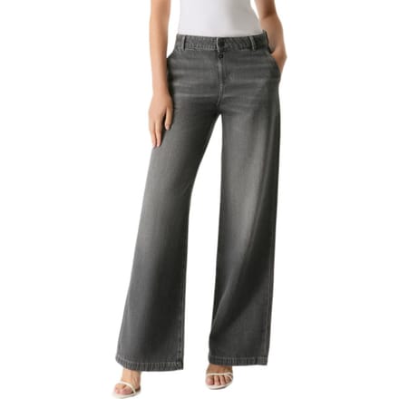 Cup of Joe Wide leg chino smoke grey
