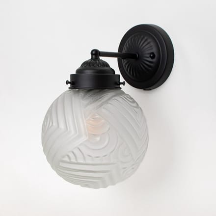 Wandlamp Nouveau Romance Geëtst Moonlight - Art Deco Trade