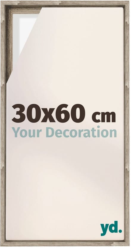 yd, Baklijst 30x60 cm Sonoma Eiken - Lijst voor Canvasdoek - MDF Lyon