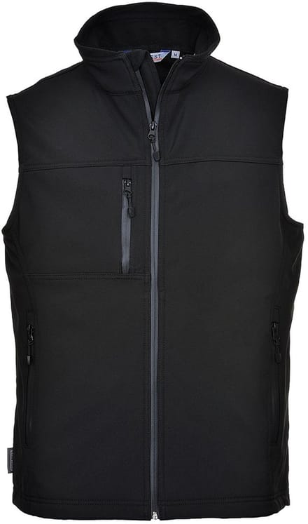 Portwest Softshell Bodywarmer (3L) TK51 - Zwart - XS
