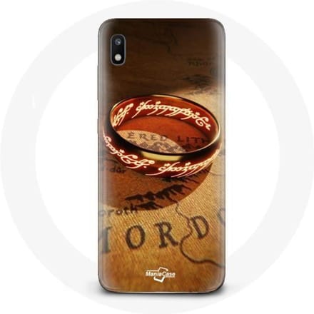 Coque - Le Seigneur des anneaux - Samsung Galaxy A10 - Souple - Marron - Protection