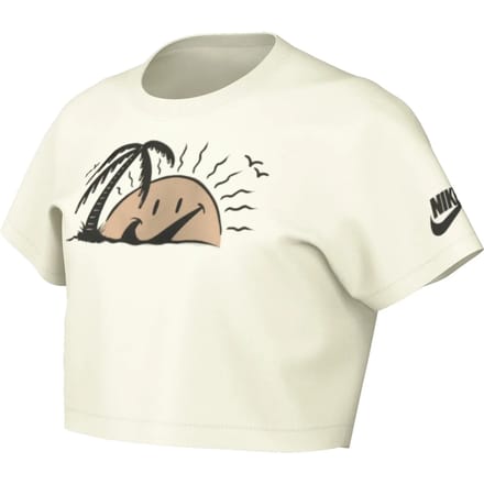 T-shirt Korte Mouw Nike Sun Swoosh Crop