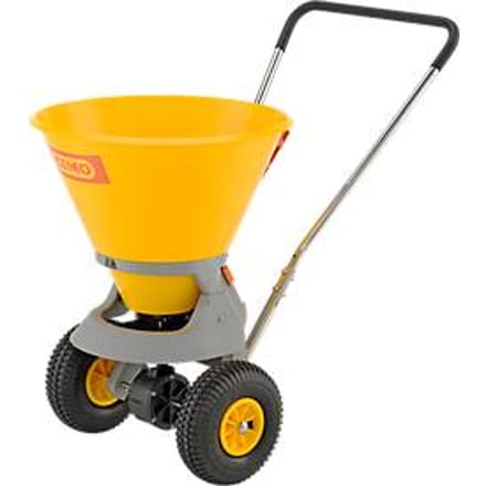Cemo SW 35-C - Strooiwagen 35 Liter - Verstelbare Duwstang & Variabele Strooibreedte