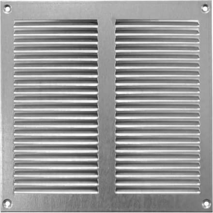 Metalen rooster 200x200mm verzinkt – MR2020Zn