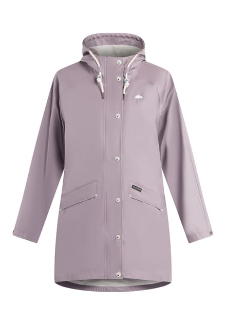 Schmuddelwedda Oversized mackintosh incus Dames Rokerige lavendel