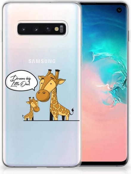 Samsung Galaxy S10 Telefoonhoesje met Naam Giraffe