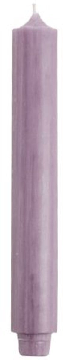 Rustik Lys - dinerkaars - 3.2 x 30 cm - 10 stuks - kleur Pastel Lilac
