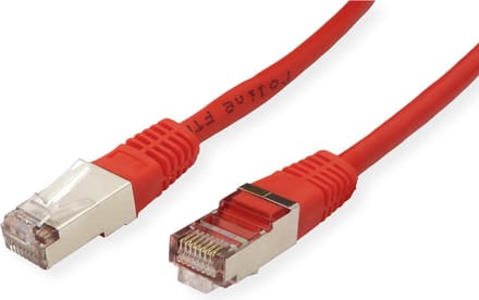 ROLINE patchkabel Cat.5e (Klasse D) FTP, rood, 1 m