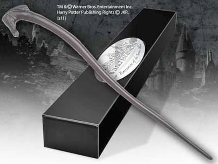 The Noble Collection Harry Potter (Tover)staf Wand Death Eater Version 5 (Character-Edition) Bruin
