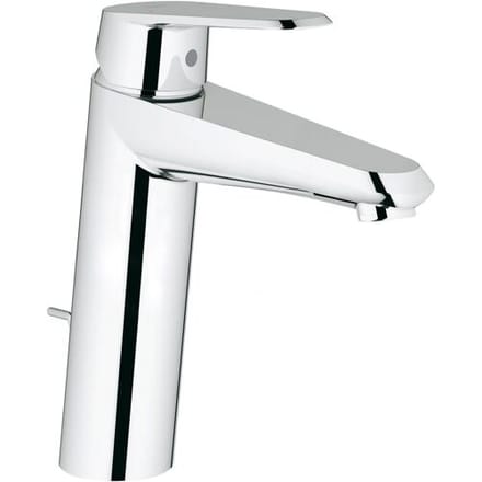 GROHE Eurodisc Cosmopolitan Wastafelkraan - Medium uitloop - Met trek-waste - Chroom