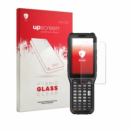 upscreen - Screenprotector voor Urovo RT40S - Folie Beschermfolie Beschermglas transparant