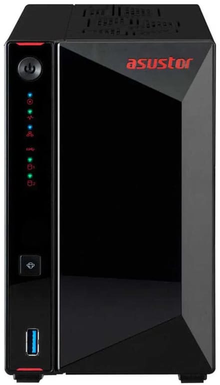 Asustor AS5402T data-opslag-server NAS Intel® Celeron® N5105 4 GB DDR4 0 TB ADM Zwart