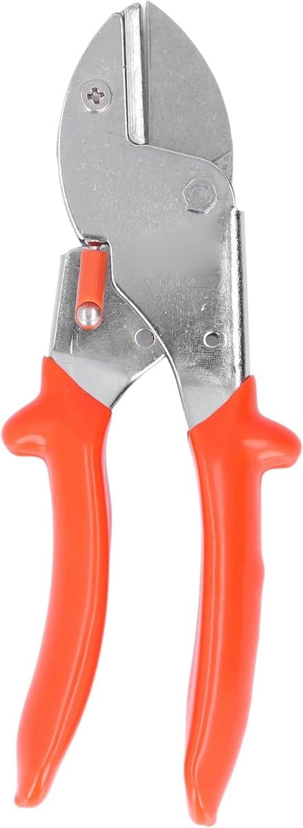 Snoeischaar middelgroot - Tuinschaar handig - Takken snoeien - Arbeidsbesparend ontwerp - 19 cm - Groen