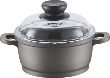 Berndes Kookpan - Bonanza - Incl Glazen Deksel - 16 cm - Grijs