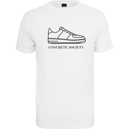 Urban Classics Heren Tshirt -XS- Concrete Society Wit