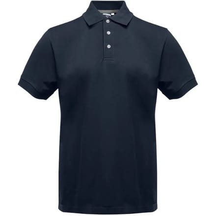 Polo met contrasterende knopen Pen Duick