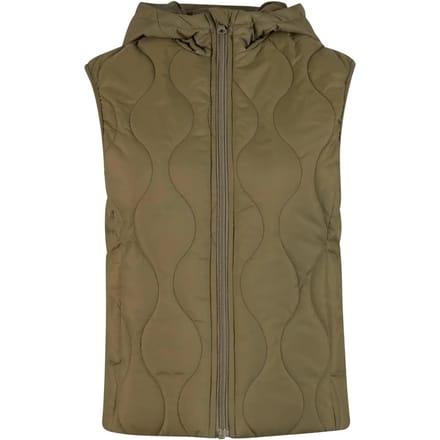 Urban Classics - Super Light Puffer Mouwloos jacket - M - Olijfgroen