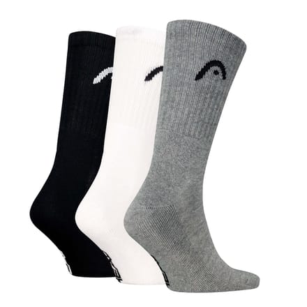 HEAD - Unisex - Alle sporten Sportsokken - Training - 3 Pack - Maat 43-46