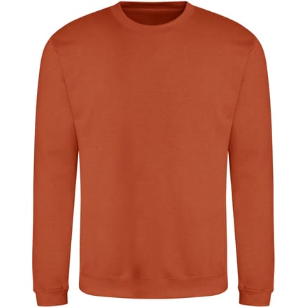 Just Hoods - AWDis Sweat - Burnt Orange maat L