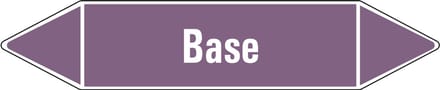 Base leidingmarkering op vel - basen 252 x 52 mm - 3 per vel