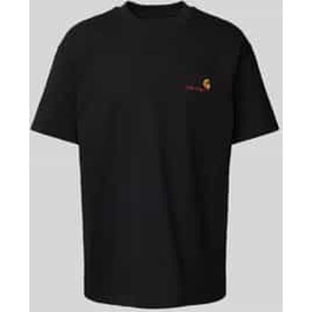 T-shirt met labelstitching