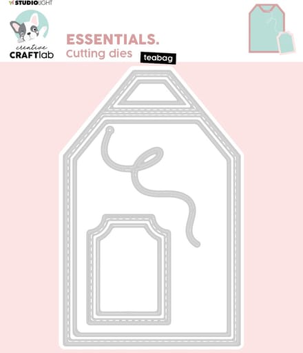 Cutting die Tea bag - Essentials nr. 730