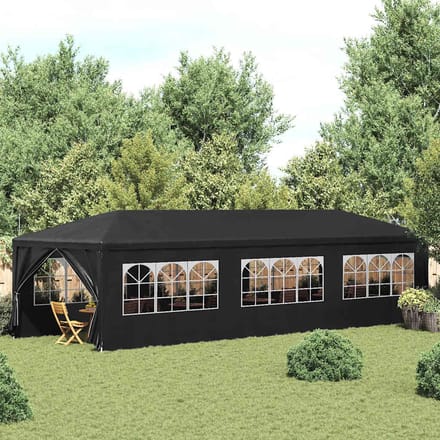 vidaXL - Partytent - 3x9 - m - antraciet