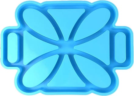 Opbergdoos Mal - Hars Bakvorm - Sieraden Maken - Meerdere Compartimenten - Zoals Afgebeeld - Blauw