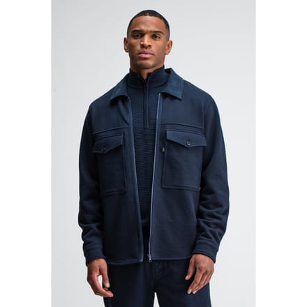 Overshirt Butcher of Blue donkerblauw 100% katoen